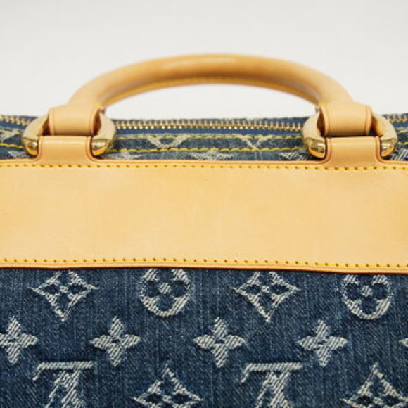 Louis Vuitton Monogram Denim Neo Speedy Handbag - Picture 9 of 10